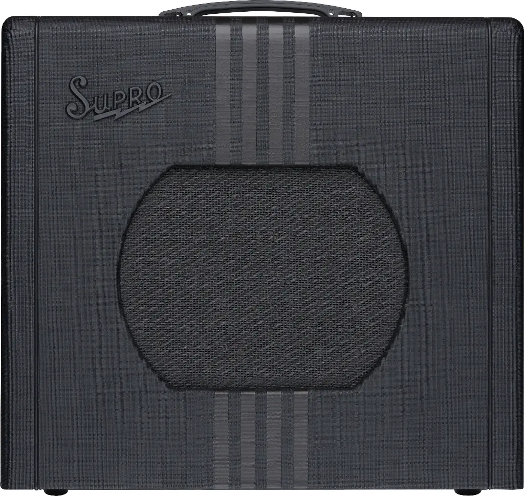 Supro Delta King 10 Black and Black