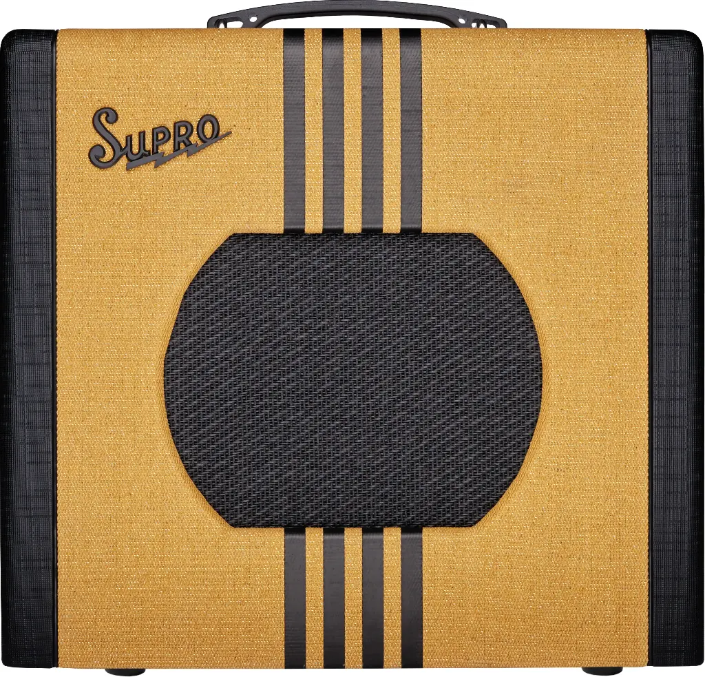 Supro Delta King 10 Black/Tweed