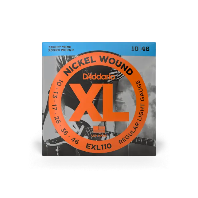 D'addario EXL110 Nickel Electric Guitar Strings 10-46