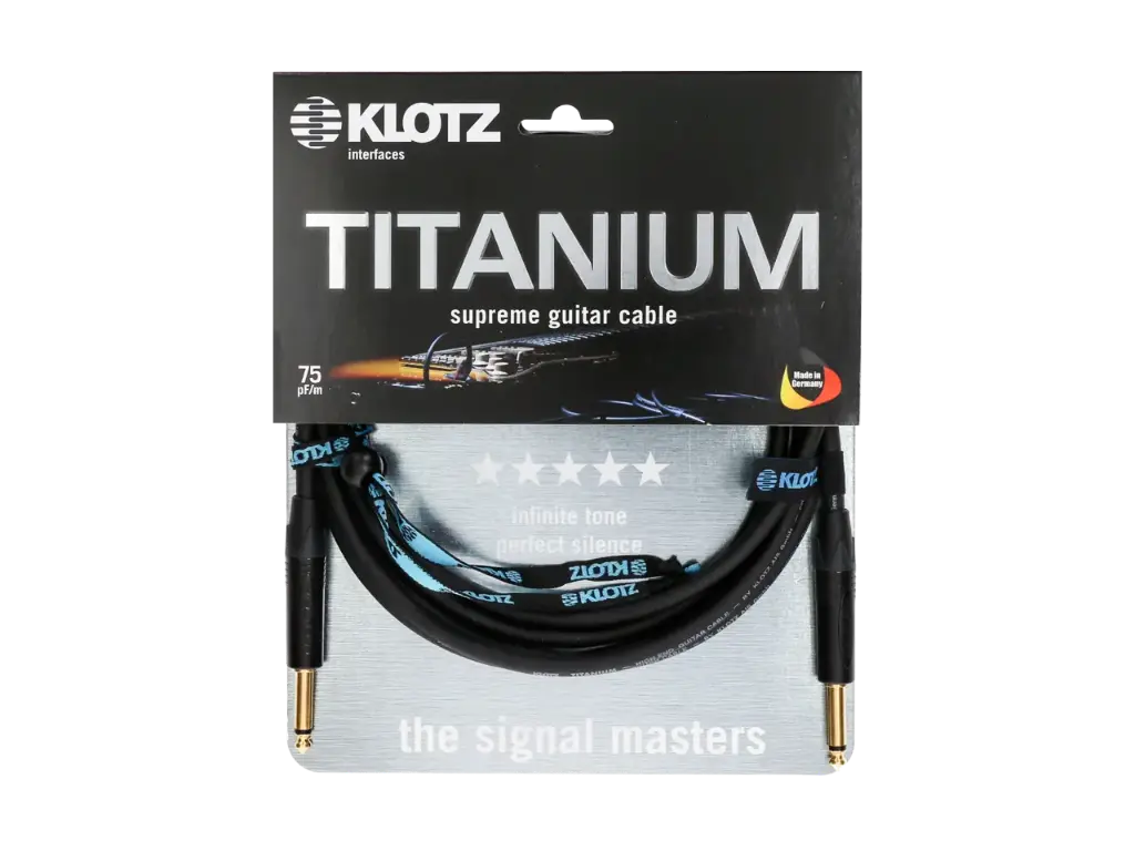 Klotz Titanium Supreme Jack Jack Cable 3m