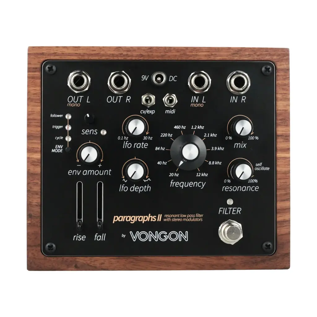 Vongon Paragraphs II Filter