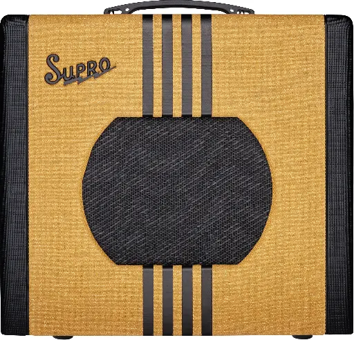 Supro Delta King 10 Black/Tweed