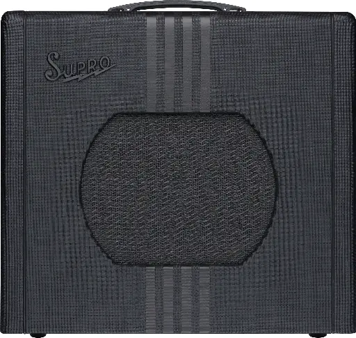 Supro Delta King 10 Black and Black