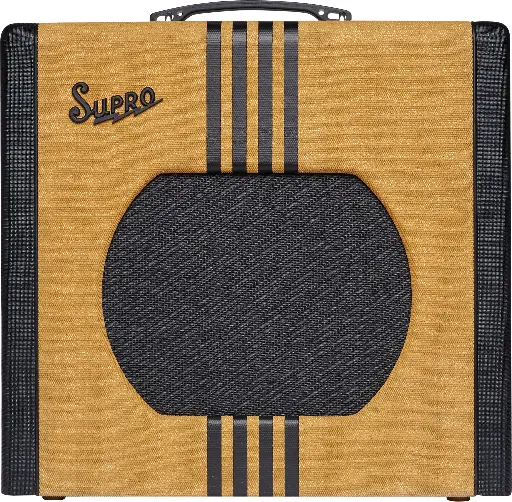Supro Delta King 12 Black/Tweed